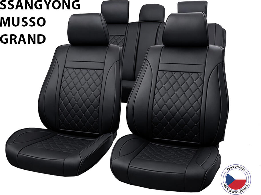 Cappa Autopotahy Perfetto VL SsangYong Musso Grand černá