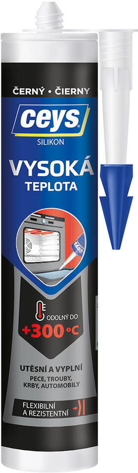 silikon vysoká teplota 280ml ČER CEYS
