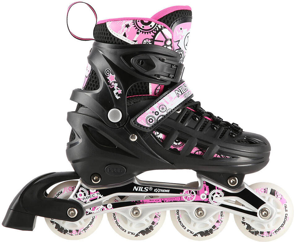 Brusle NILS Extreme NH10905.2 4v1 růžové (Velikost: S(31-34))