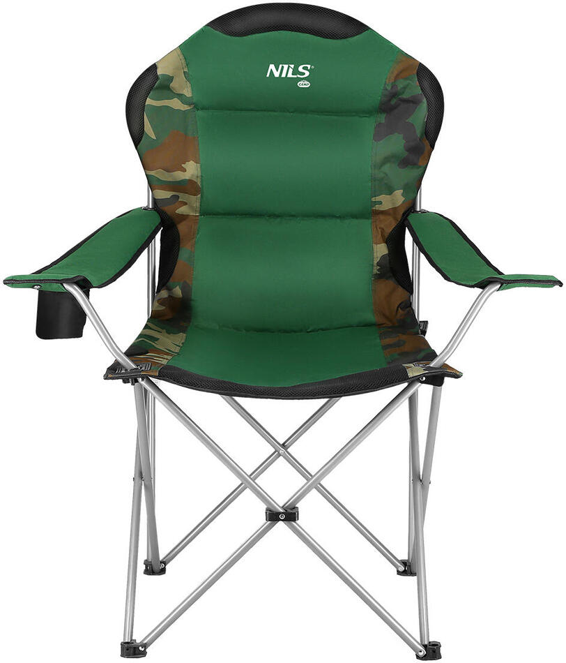 Skládací křeslo NILS Camp NC3080 camo