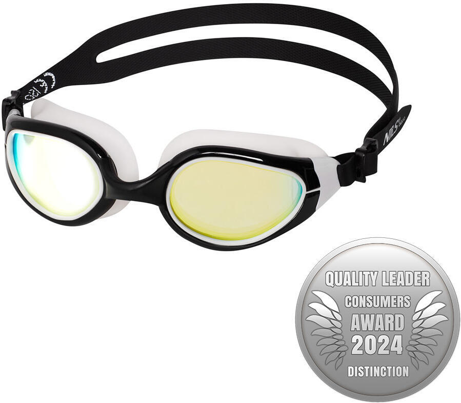 Plavecké brýle NILS Aqua NQG480MAF černé/bílé