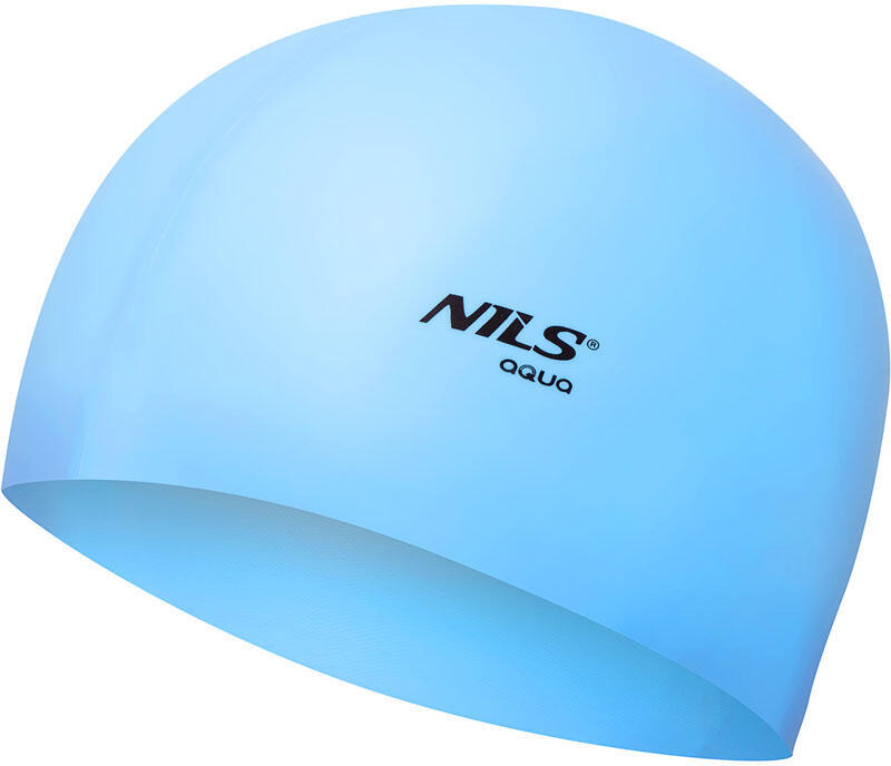 Silikonová čepice NILS Aqua NQC BL01 světlemodrá