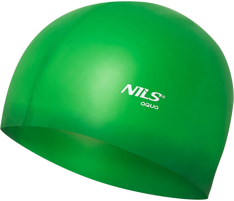 Silikonová čepice NILS Aqua NQC GR02 zelená