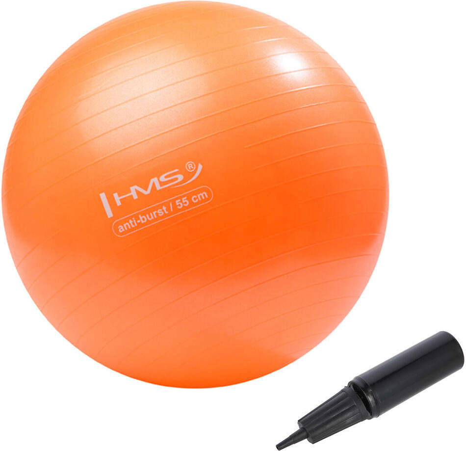 Gymnastický míč HMS YB02N 55 cm oranžový