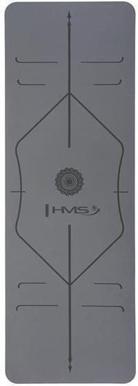 Podložka na jógu HMS YM10 šedá