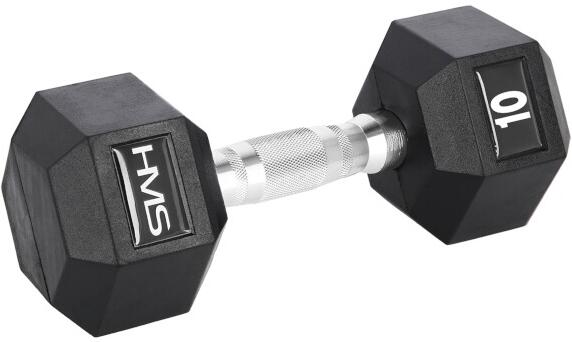 Hexagonální jednoručka HMS 10 kg