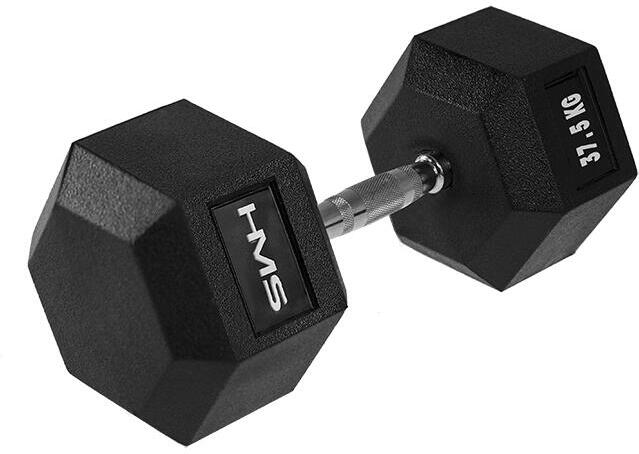 Hexagonální jednoručka HMS 37,5 kg