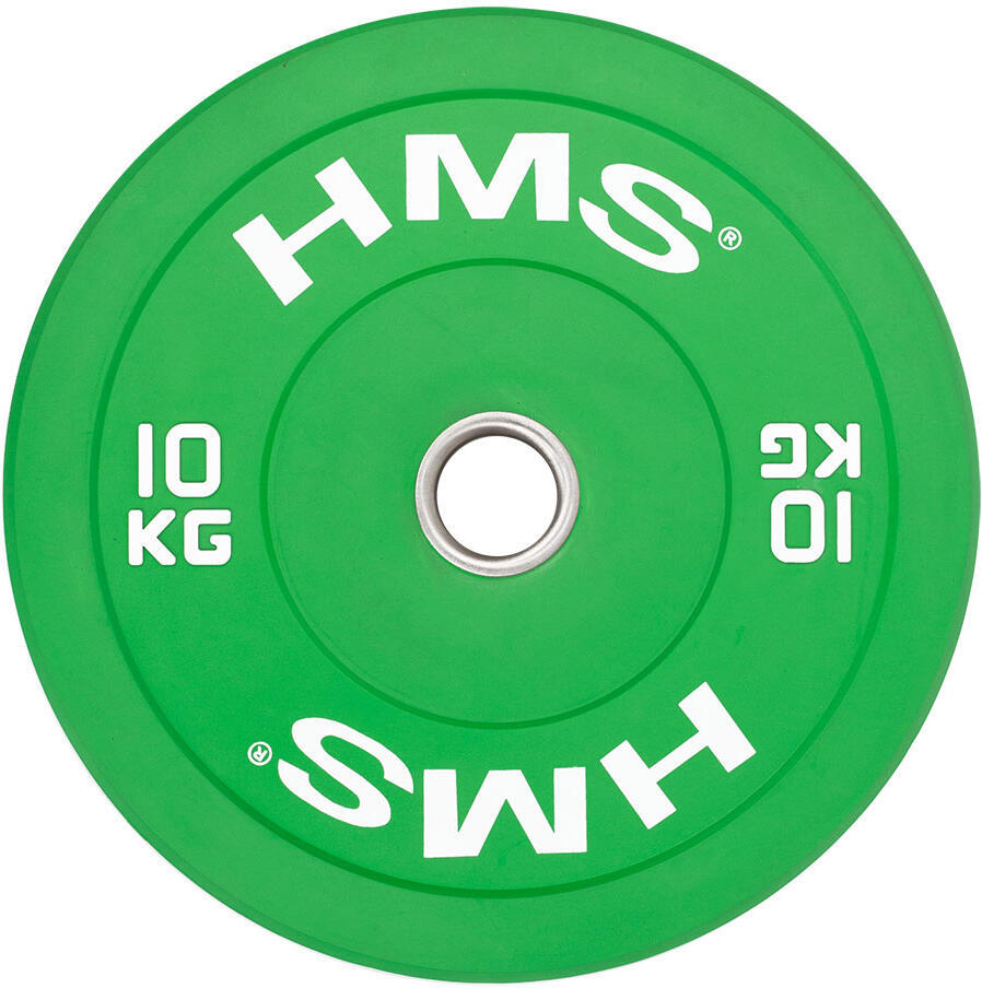 Barevný bumper kotouč HMS CBR 10 kg