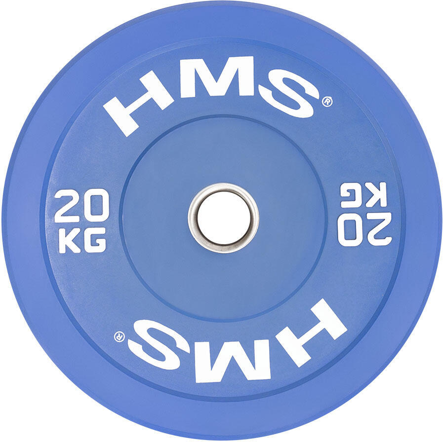Barevný bumper kotouč HMS CBR 20 kg