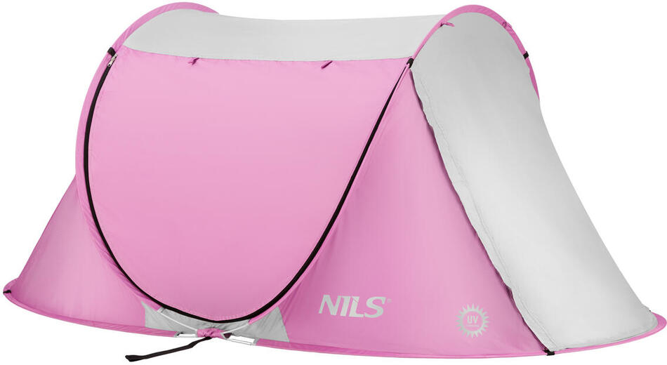 Plážový stan NILS Camp NC3043 růžový