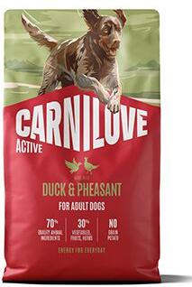 Carnilove Dog Active Dry Duck&Pheasant Adult AB 4kg