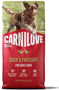 Carnilove Dog Active Dry Duck&Pheasant Adult AB 12kg