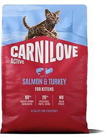 Carnilove Cat Active Dry Salmon&Turkey Kittens 2kg
