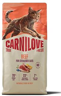 Carnilove Cat True Fresh Dry Beef Steril. Adult AB 6kg