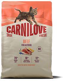 Carnilove Cat True Fresh Dry Beef Kittens 2kg