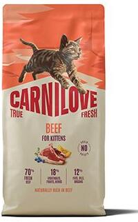 Carnilove Cat True Fresh Dry Beef Kittens 6kg