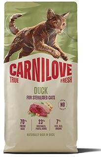 Carnilove Cat True Fresh Dry Duck Steril. Ad.AB 6kg
