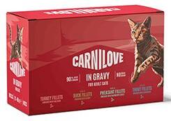 Carnilove Cat Pouch Gravy Multipack 12x85g