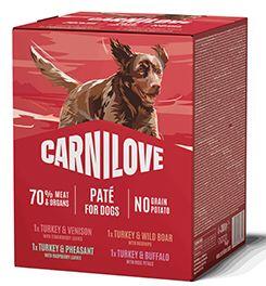 Carnilove Dog Pouch Paté Multipack 4x300g