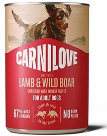 Carnilove Dog Can Paté Lamb&Wild Boar 400g