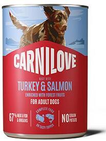 Carnilove Dog Can paté Turkey&Salmon 400g