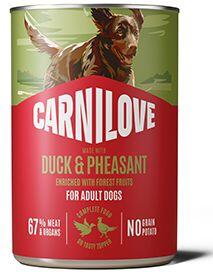 Carnilove Dog Can Paté Duck&Pheasant 400g