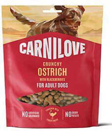 Carnilove Dog Crunchy Snack Ostrich+Blackberries 200g