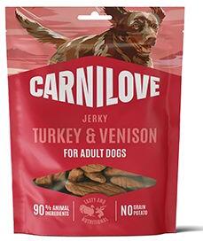 Carnilove Dog Jerky Turkey&Venison 100g