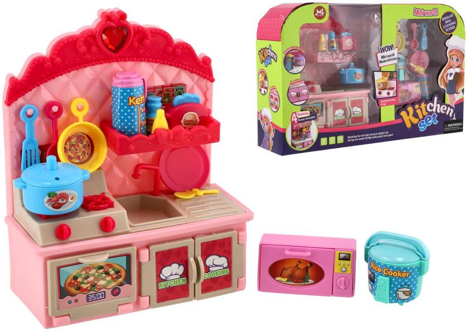Teddies Kuchyňka s doplňky v krabici