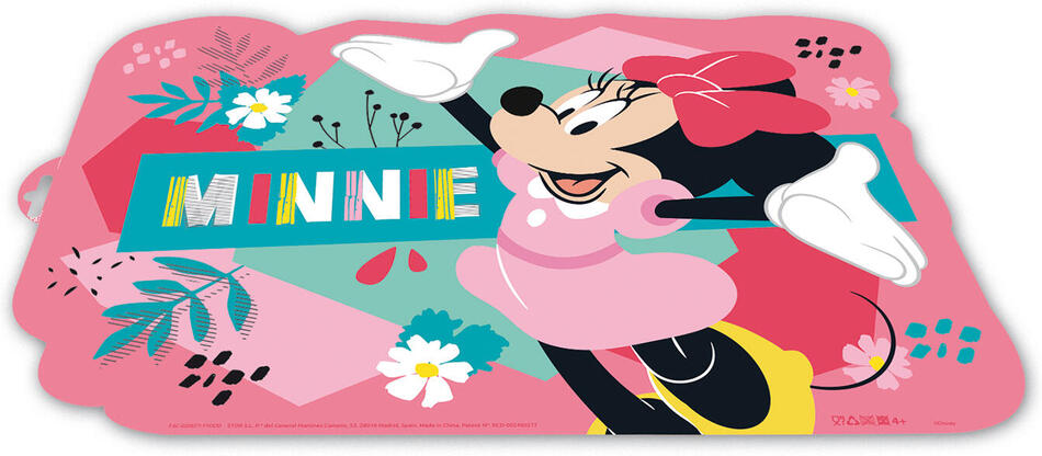 M.A.T. GROUP prostírání PH DĚTSKÉ MINNIE 43x28cm tvarované