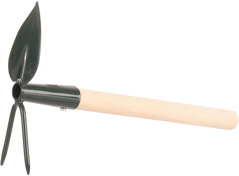 M.A.T. GROUP okopávačka srdíčko 2 hroty S NÁSADOU 27cm PROFI