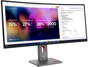 Lenovo ThinkVision / P40WD-40 / 39,7" / IPS / wUHD / 120Hz / 4ms / Černá / 3R (64B4XAT1EU)
