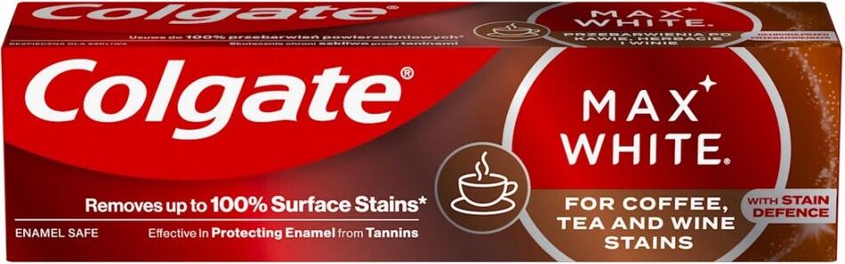 Colgate Max White One Coffee, Tea & Wine zubní pasta, 75 ml