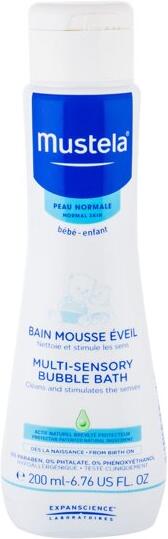 Sprchový gel Mustela Bébé Multi-Sensory Bubble Bath, 200 ml