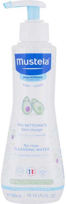 Čisticí voda Mustela Bébé Cleansing Water, 300 ml (No-Rinse)