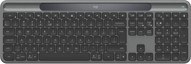 PROMO klávesnice Logitech Slim solar+, US (920-013764)