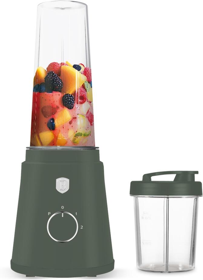 BERLINGERHAUS Mixér smoothie maker s lahví Matte Green Collection BH-9879