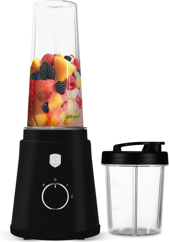 BERLINGERHAUS Mixér smoothie maker s lahví Matte Black Collection BH-9880