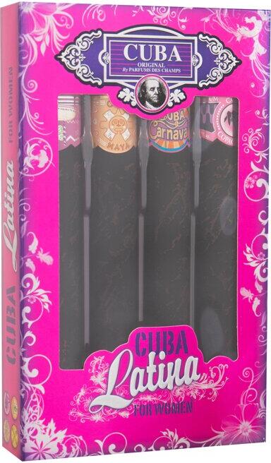 Toaletní voda Cuba Latina, 4x35 ml