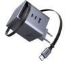Nabíječka do sítě UGREEN 100W GaN 2xUSB-C/USB-A se zata