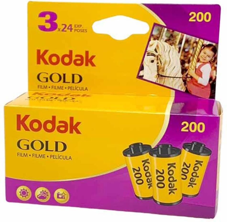Foto příslušenství Kodak 135 Gold 200 Carded 24x3