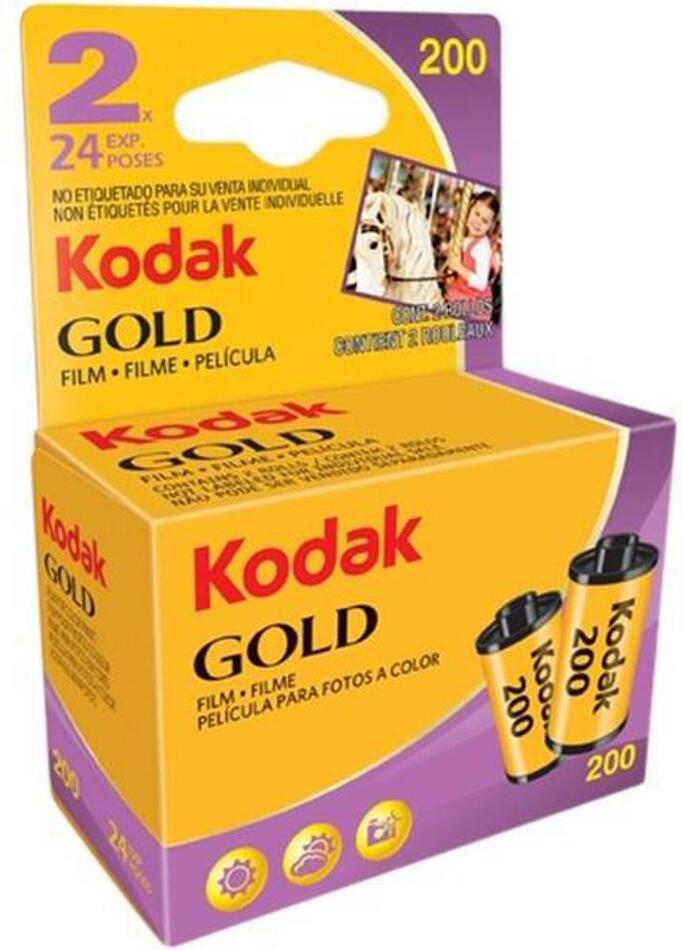Foto příslušenství Kodak 135 Gold 200 Carded 24x2