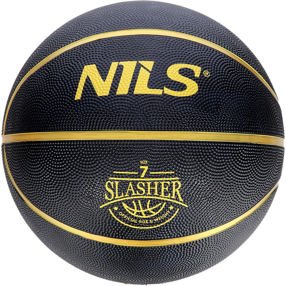 Basketbalový míč NILS NPK270 Slasher 7 černý