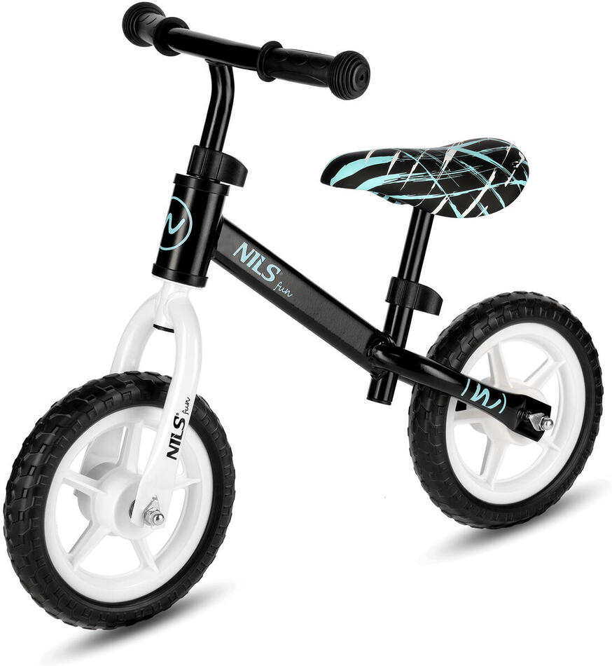Dětské odrážedlo NILS Fun RB134 10" černé