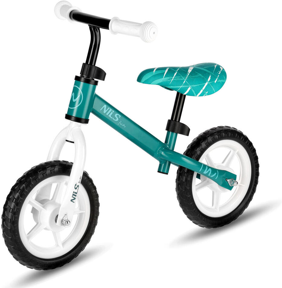 Dětské odrážedlo NILS Fun RB134 10" zelené