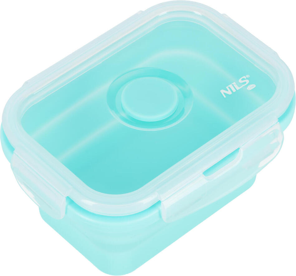 Skládací svačinový box NILS Camp NC4105 355ml mátový