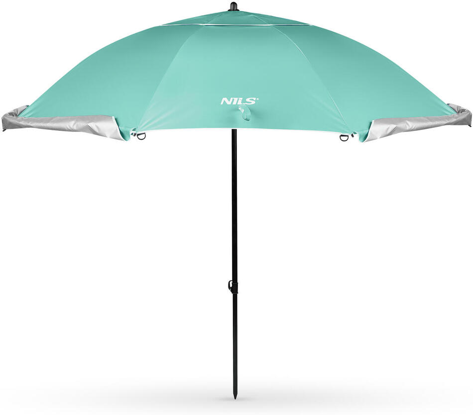 Plážový slunečník / paraván NILS Camp NC17114 240 cm zelený