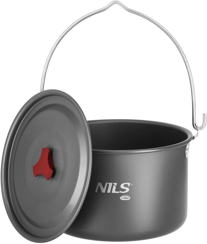 Kempingový hrnec NILS Camp NC17117 s pokličkou 4L