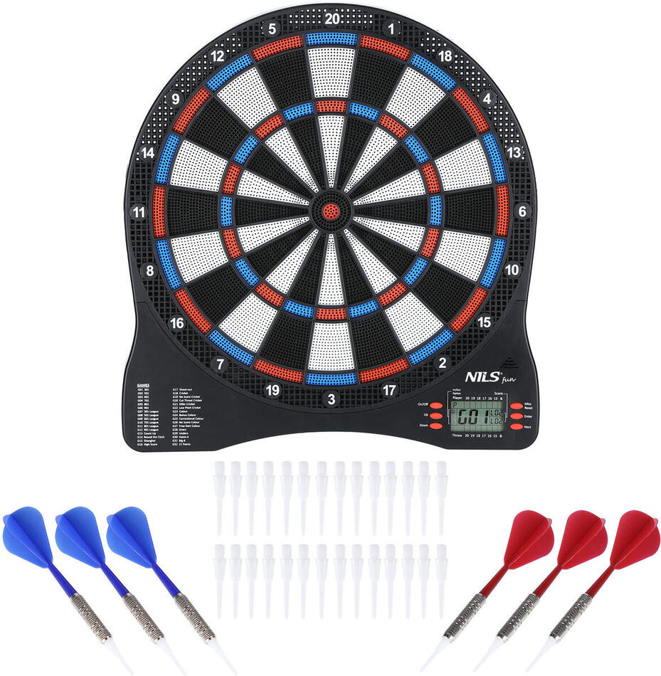 Elektronický terč na šipky NILS Fun TDE01