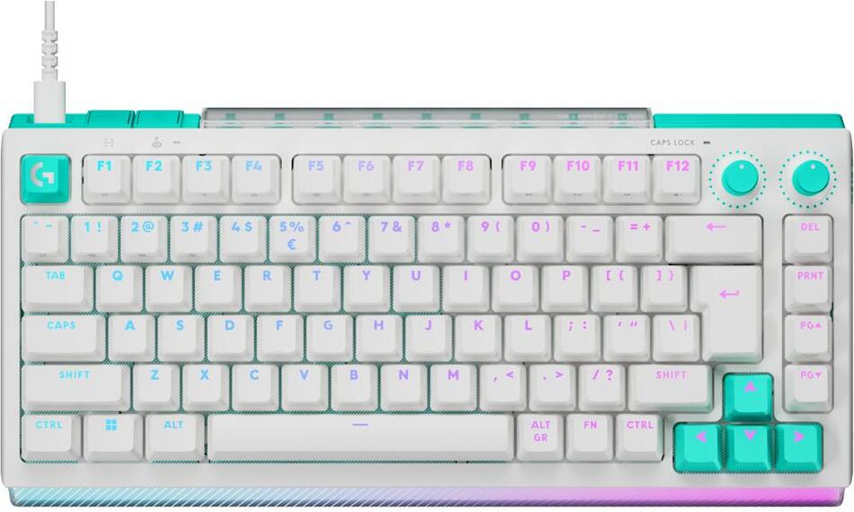 Herní klávesnice Logitech G512 X 75 Tactile White US